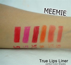 lipstic lip liner ลิปสติกสีสวย