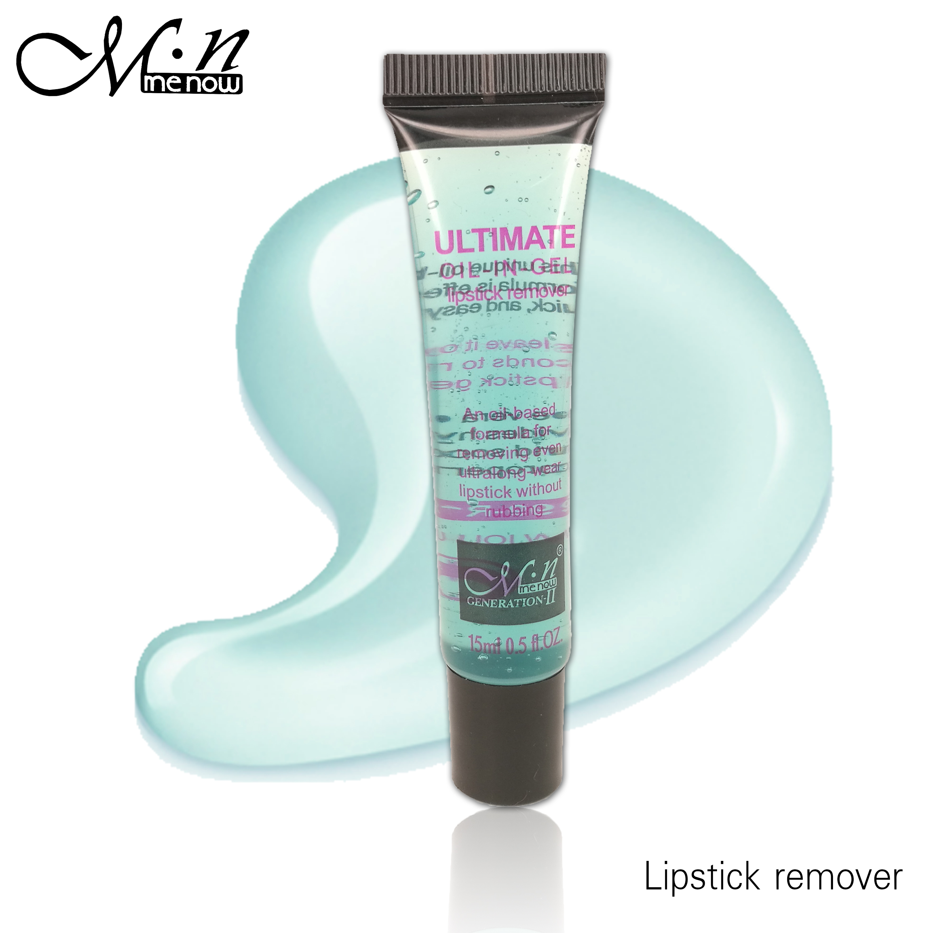 Menow Aloe Vera Extract Ultimate Oil-in-Gel Quick and Easy Lipstick Remover 15ml มีนาว เจลล้างเครื่องสำอางและลิปสติก