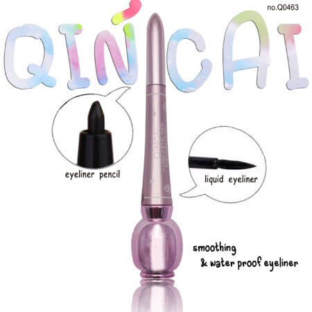 qincai 2in1 eyeliner อายไลเนอ์ แบบน้ำและแบบดินสอ